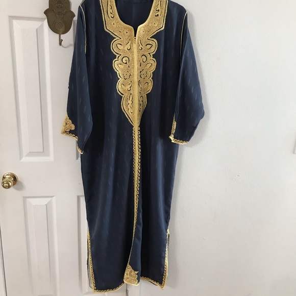 Dresses & Skirts - GOLD Ottoman Vintage embroidered kaftan dress
